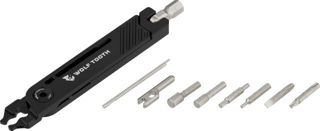 Wolf Tooth Components Pince Combinée 8-Bit Pack Pliers avec Outil Multifonctions - black-black