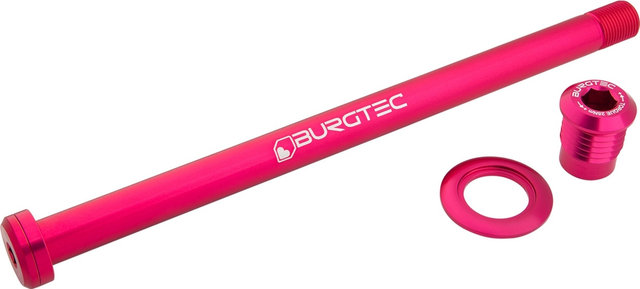 Burgtec Eje pasante de 184 mm HR para Orbea - toxic barbie pink | 148 mm