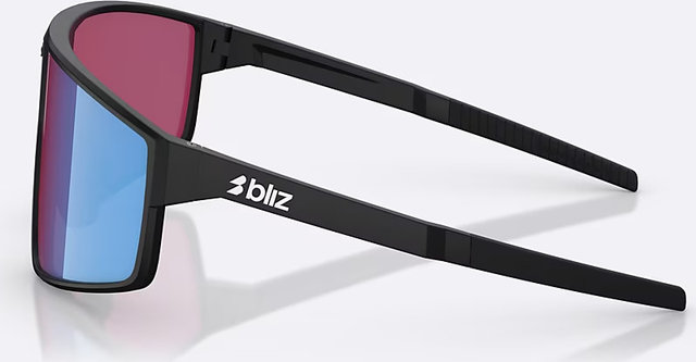 Bliz P002S Sports Glasses - matte black | nano optics nordic light begonia-violet-blue multicolor