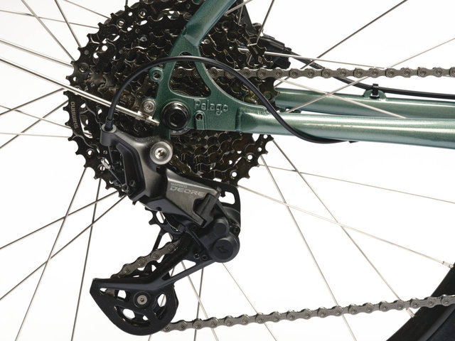 Pelago Bicycles Lovisa 27,5" E-Trekking-Bike - laurel green/27,5" (650B)/170,0 mm/S/M