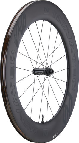 Novatec Set de Roues R8 Pro Disc Center Lock Carbon 28" - black/142 mm/100 mm/Shimano Route/Non Boost/Non Boost/28"