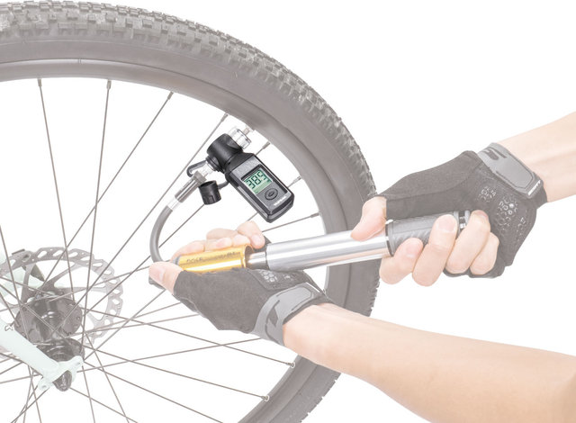 Topeak Shuttle Gauge Digital - black-silver