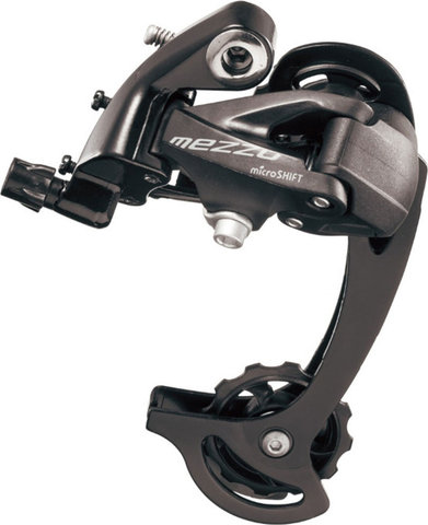 microSHIFT Mezzo Rear Derailleur Long Cage 8-/9-speed - black | Long