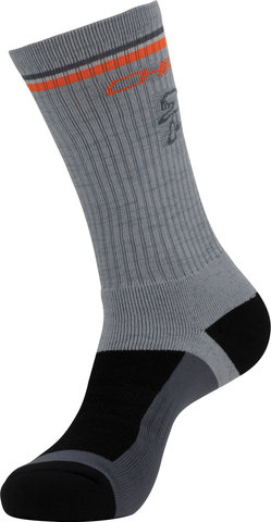 Chromag Chaussettes Pace - grey-orange/39.5 - 41.5