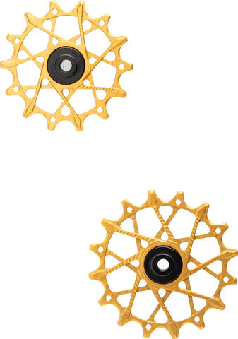 Garbaruk Juego de Poleas de Cambio para SRAM XPLR de 13 Velocidades - gold