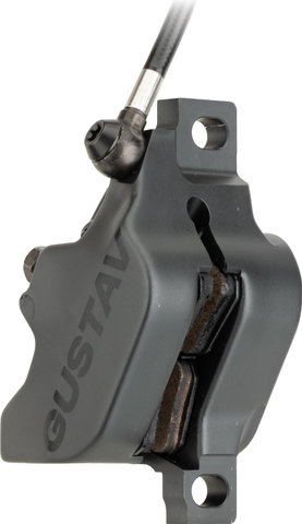 Magura Frein à disque Gustav Pro - noir-anthracite | Roue avant ou roue arrière | Flip-Flop (non spécifique au côté)