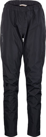 VAUDE Womens Fluid Full-Zip Pants Regenhose - black/38/S