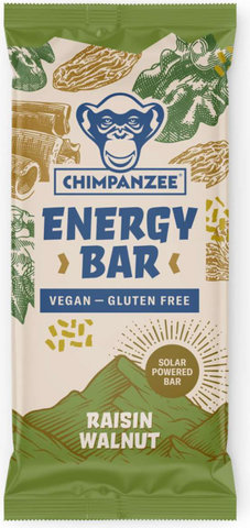 Chimpanzee Energie-Riegel - 15 Stück - MHD: 07.06.2026 - raisin & walnut