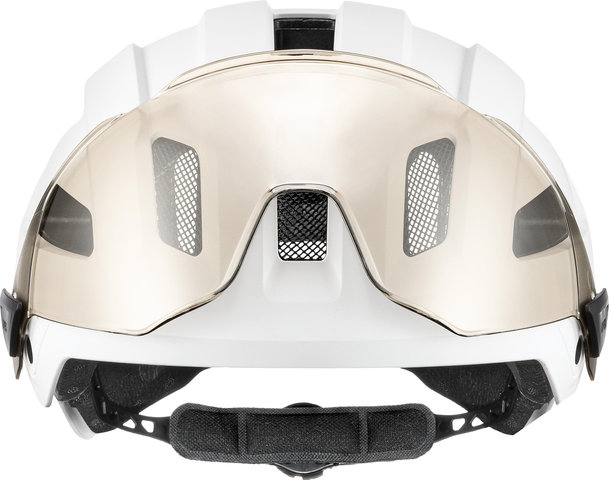 uvex Stride Visor Helm - white matt/56 - 59 cm