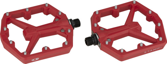 crankbrothers Stamp 1 Gen 2 Plattformpedale - red/large