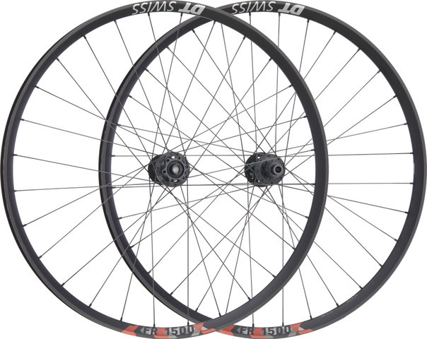 DT Swiss Juego de ruedas FR 1500 Classic 30 Boost Disc 6 agujeros 29" - negro/Boost/148 mm/110 mm/Boost/29"/110 mm/110 mm/148 mm/SRAM XD