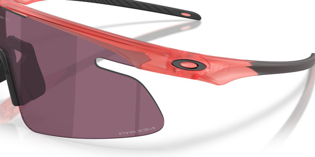 Oakley RSLV Lite Sports Glasses - matte transparent paloma | prizm road black