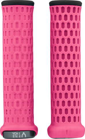 BikeYoke Grippy handlebar grips - pink