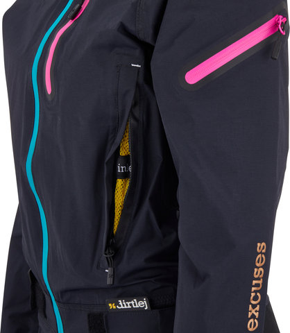 dirtlej Dirtsuit Pro Edition Ladies - black-azure-turq/S