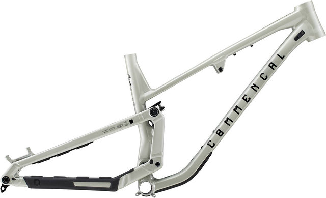 COMMENCAL Meta SX V5 29" / 27,5" Rahmen - clear silver/L/44 mm