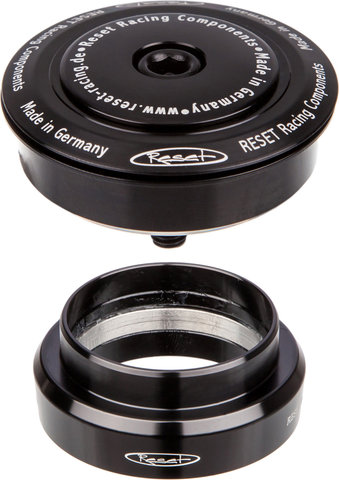 Reset Racing Juego de dirección Flatstack A9 ZS44/28,6 - EC44/40 - negro/1 1/8" - 1,5" tapered/ZS44/28,6 - EC44/40