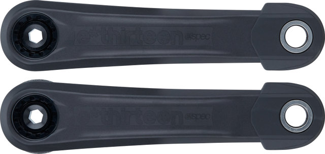 e*thirteen Pédalier Helix Core espec E-Bike pour Fazua Ride 60 - black/160,0 mm