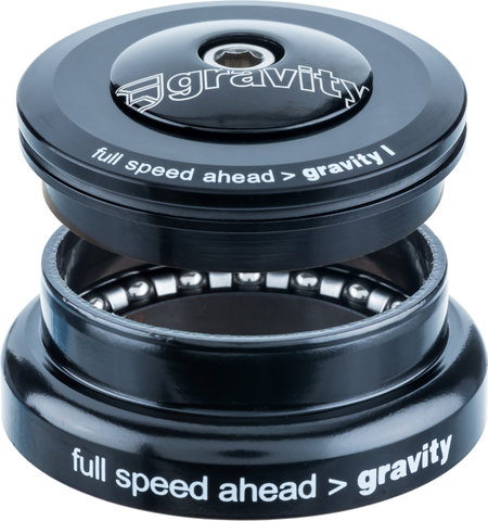 FSA 1 (I/E) ZS49/28,6 - EC49/40 Steuersatz - schwarz/1 1/8" - 1,5" tapered/ZS49/28,6 - EC49/40