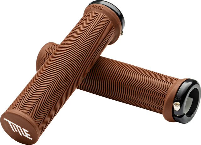 Title MTB LO1 Lock-On Lenkergriffe - braun/135 mm