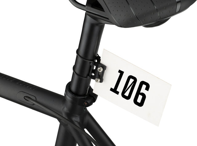 3min19sec Race Number Holder - black