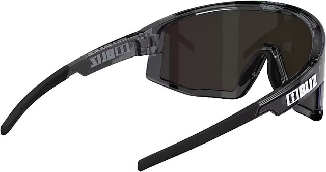 Bliz Lunettes de sport Fusion - crystal black/brown-green