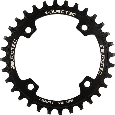 Burgtec 94 mm BCD E-Bike Steel Thick Thin Chainring - burgtec black/32 