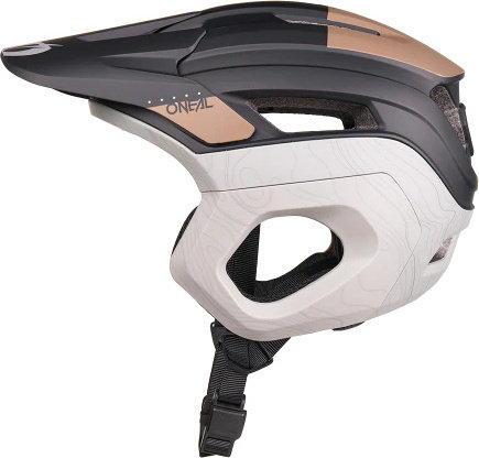 O'NEAL TRAPPER EVO TOPO Halbschalenhelm - black-brown-gray | 59 - 61 cm
