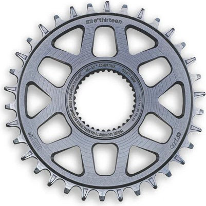 e*thirteen Helix Race e*spec Kettenblatt für DJI Avinox - sterling silver/34 Z/34