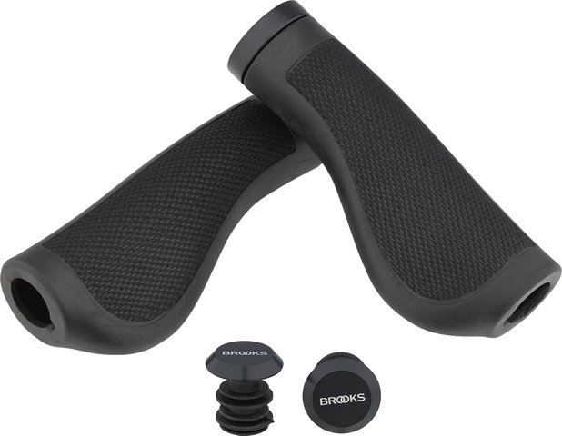 Brooks Puños ergonómicos de goma Cambium - black/130 mm