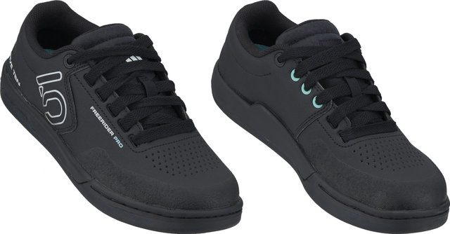 Five Ten Freerider Pro Womens MTB Schuhe - core black-crystal white-acid mint/40/40