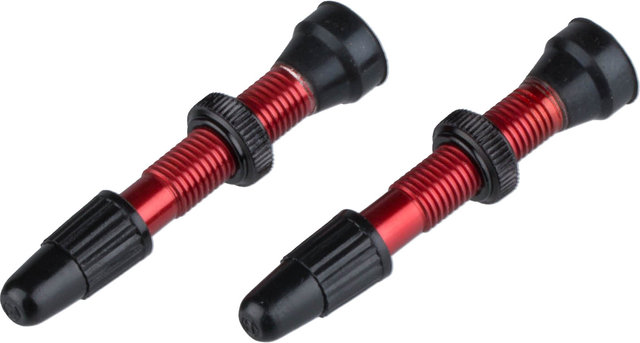 WTB Válvula tubeless TCS AL Presta - rojo/SV 34 mm