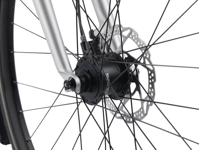 Vortrieb Modelo 1.2 bicicleta de hombre - aluminio blanco/28"/S