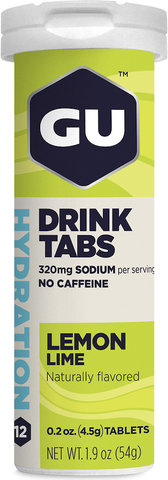 GU Energy Labs Tabletas efervescentes Hydration Drink Tabs - 1 unidad - lemon-lime