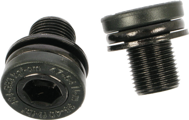 Truvativ Tornillos de bielas M12 sin extractor Howitzer - negro