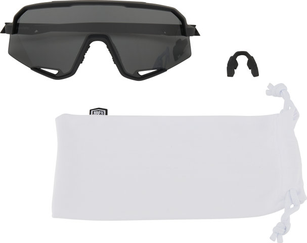100% Gafas deportivas Slendale Smoke - matte black/smoke