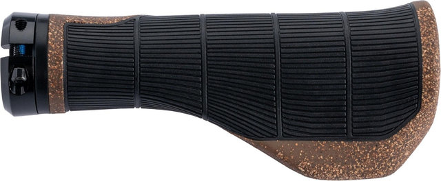 CONTEC Merge City Ergo Kork Lenkergriffe für Drehgriffschalter - braun-schwarz | 140 mm / 96 mm | one size