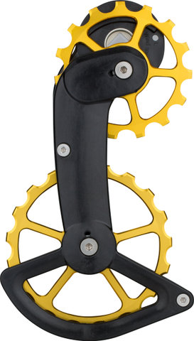 CeramicSpeed Sistema de engranajes OSPW para SRAM Rival AXS - gold/15 dientes (rueda guía), 19 dientes (rueda tensora)