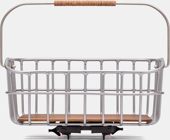 Brooks Panier à vélo Peckham Low Basket - silver