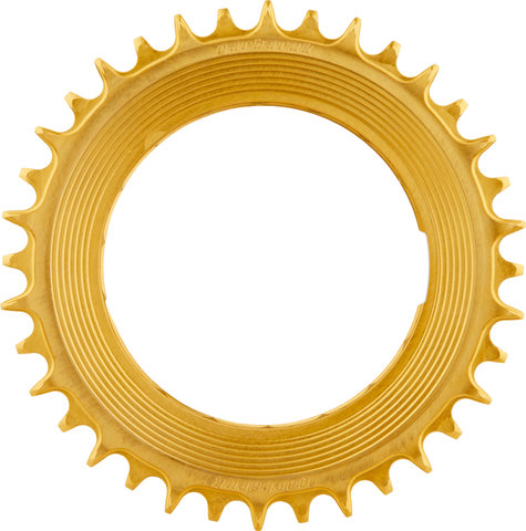 Garbaruk Thread Mount Chainring for SRAM XX/XX SL PM 0mm Round - gold/36/36 