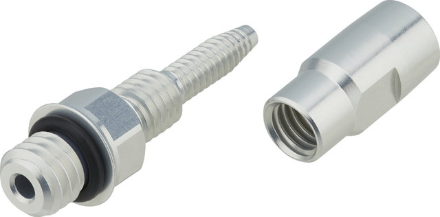 Trickstuff Line connector M6x1 for C22 caliper - silver