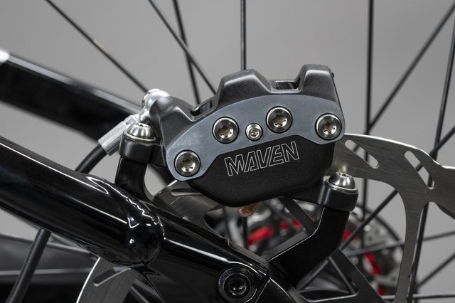 SRAM Maven Ultimate B1 Scheibenbremse - silver | Flip-Flop (seitenunspezifisch) | Hinterrad