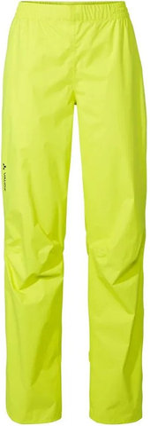 VAUDE Pantalones para damas Womens Drop Pants II - neon yellow/36