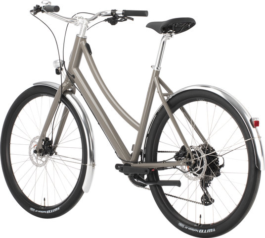 Pelago Bicycles Wellamo 27,5" E-Trekkingbike - walnut | 28" | 65 mm | M