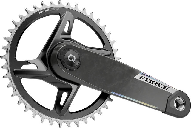 SRAM Biela con potenciómetro Force E1 XPLR Wide DUB DM 1x13 velocidad de ca - black/172,5 mm/42