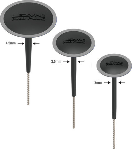 Lezyne Réparation de pneus Tubeless Pro Plugs - noir