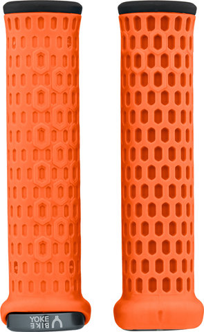 BikeYoke Grippy handlebar grips - orange