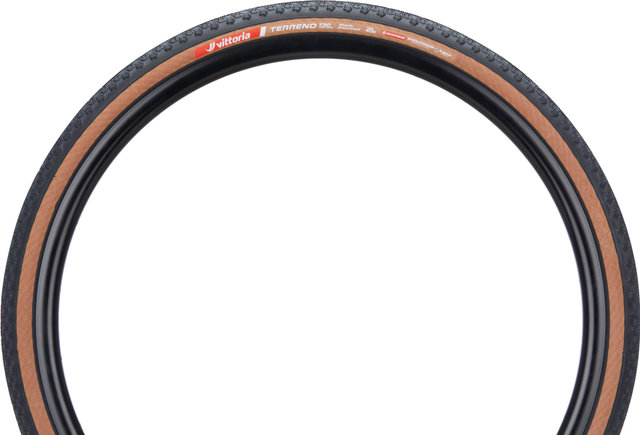 Vittoria Terreno T30 Fine Loose G2.0 TLR 28" Folding Tyre - black-brown/40 mm/28 /40-622