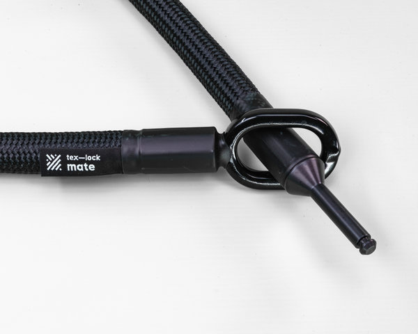tex-lock Câble de verrouillage de cadre mate - onyx black