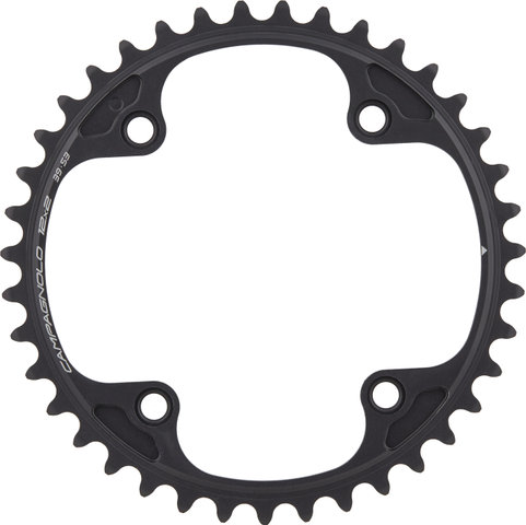 Campagnolo Super Record / Record Chainring 12-speed, 4-arm, 145 mm Bolt Circle - black/39 