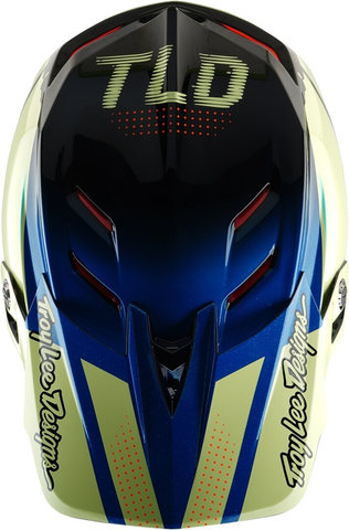 Troy Lee Designs Casque D4 Carbon MIPS - drip glo yellow/55 - 56 cm